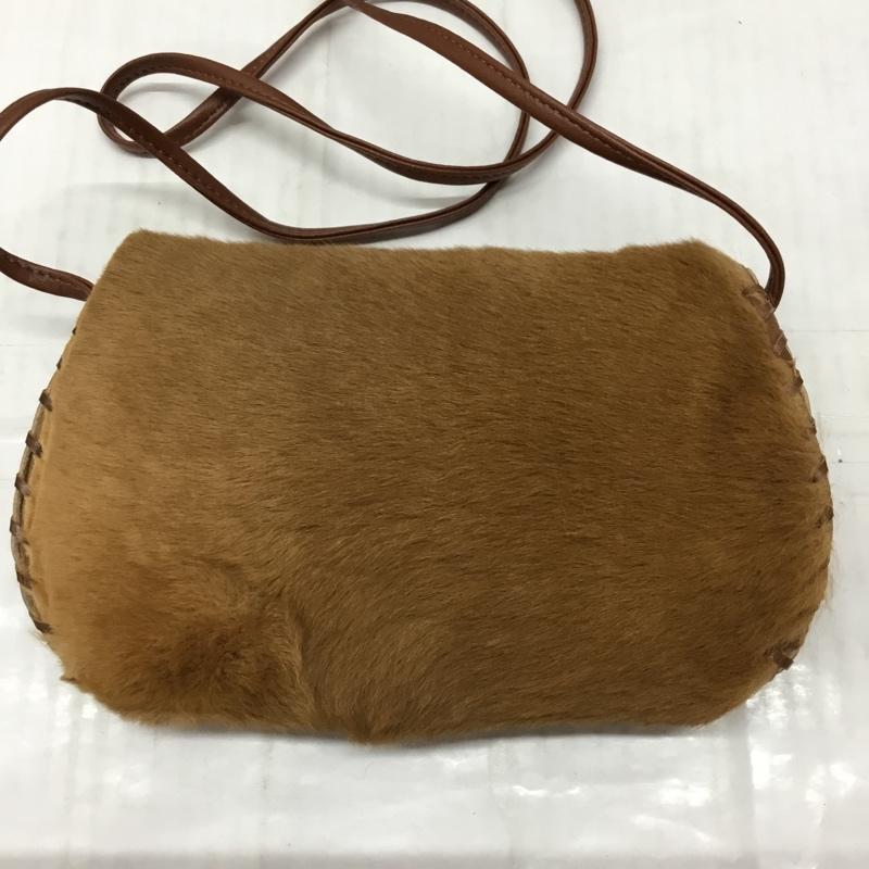 古着 USED ショルダーバッグ ショルダーバッグ カンガルーファー オーストラリア ワンポイント 茶 / ブラウン / レディース USED 古着 中古 10114546