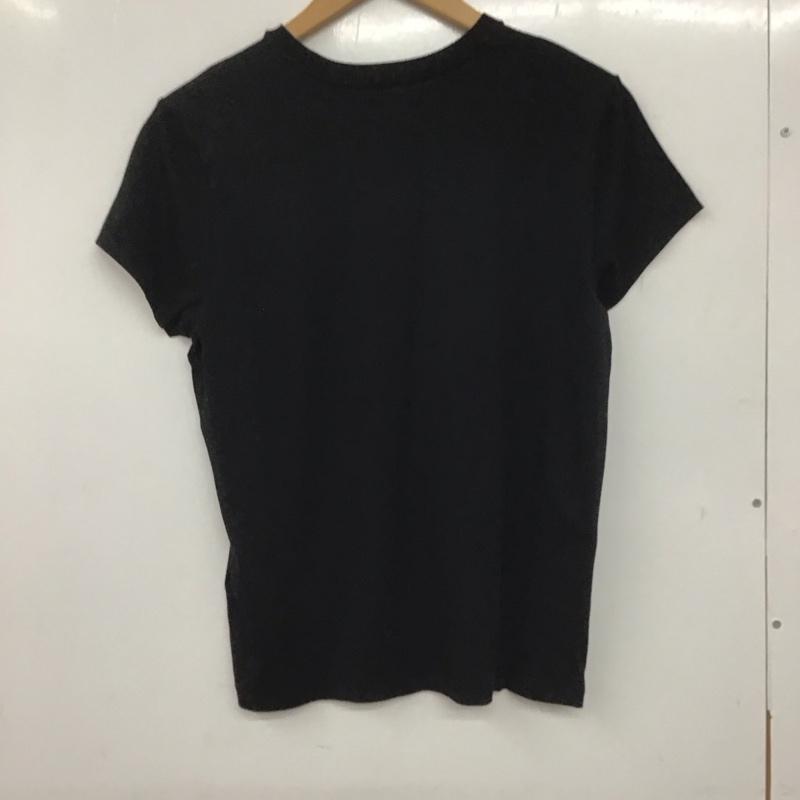 ポロラルフローレン POLO RALPH LAUREN Tシャツ 半袖 半袖カットソー プリントTシャツ クルーネックカットソー M ロゴ、文字 黒 / ブラック / レディース USED 古着 中古 10138835