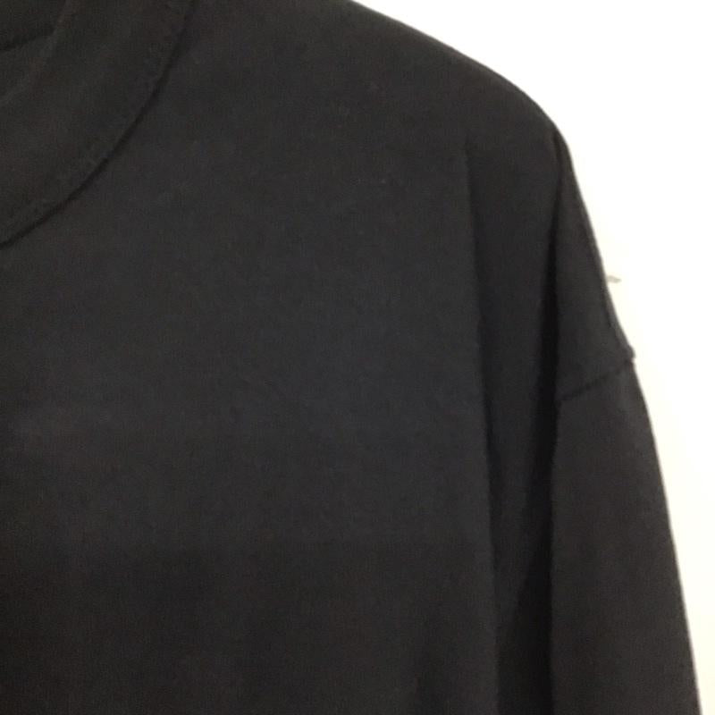 ディーゼル DIESEL Tシャツ 長袖 長袖カットソー 無地カットソー クルーネック L 無地 黒 / ブラック / メンズ USED 古着 中古 10138964