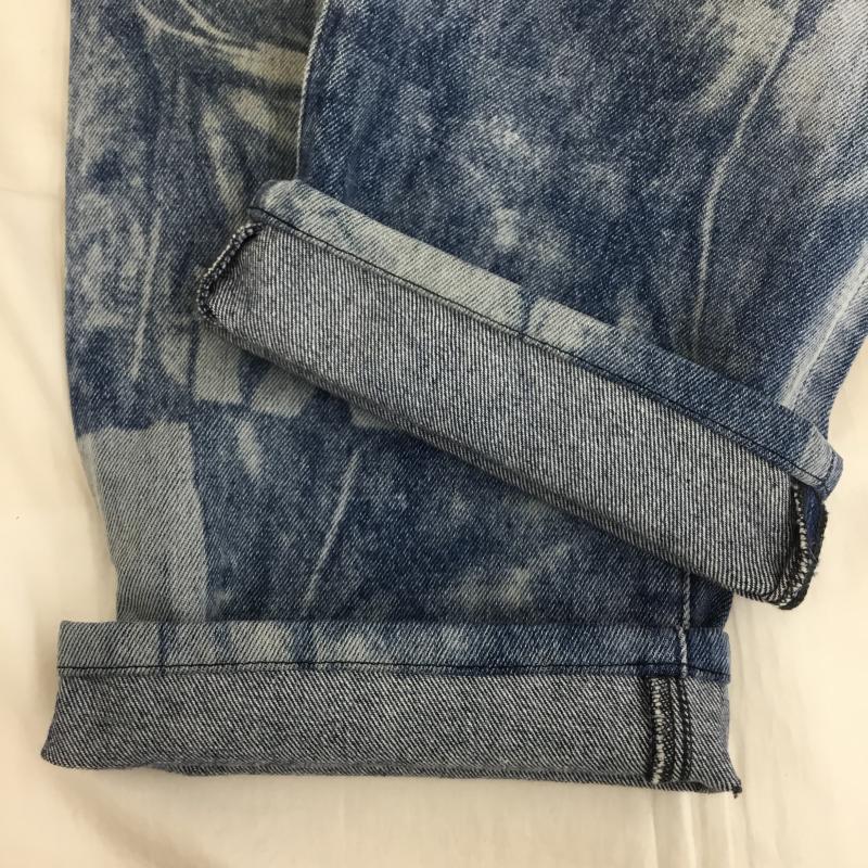 ディーゼル DIESEL パンツ デニム、ジーンズ 32インチ 総柄 水色 / ライトブルー / メンズ USED 古着 中古 10135819