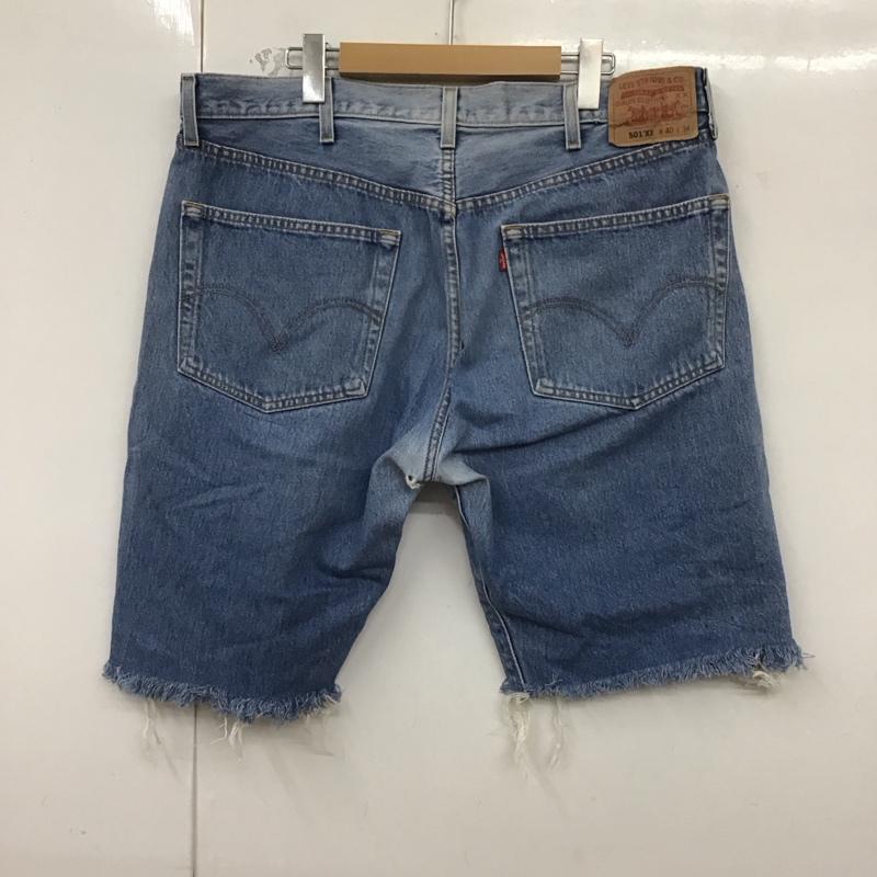 リーバイストラウスアンドコー Levi Strauss & co. パンツ デニム、ジーンズ ハーフパンツ ショートパンツ デニムパンツ 40 無地 インディゴ / インディゴ / メンズ USED 古着 中古 10129641