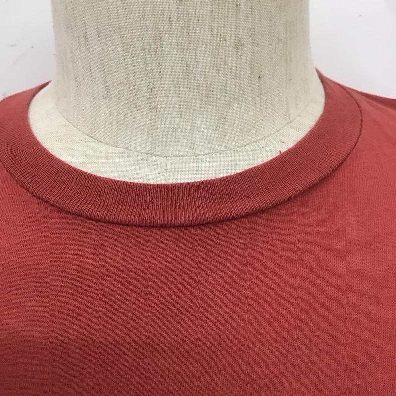 ハフ HUF Tシャツ 半袖 半袖カットソー プリントTシャツ クルーネックカットソー S ロゴ、文字 えんじ / ワインレッド /  メンズ USED 古着 中古 10110938