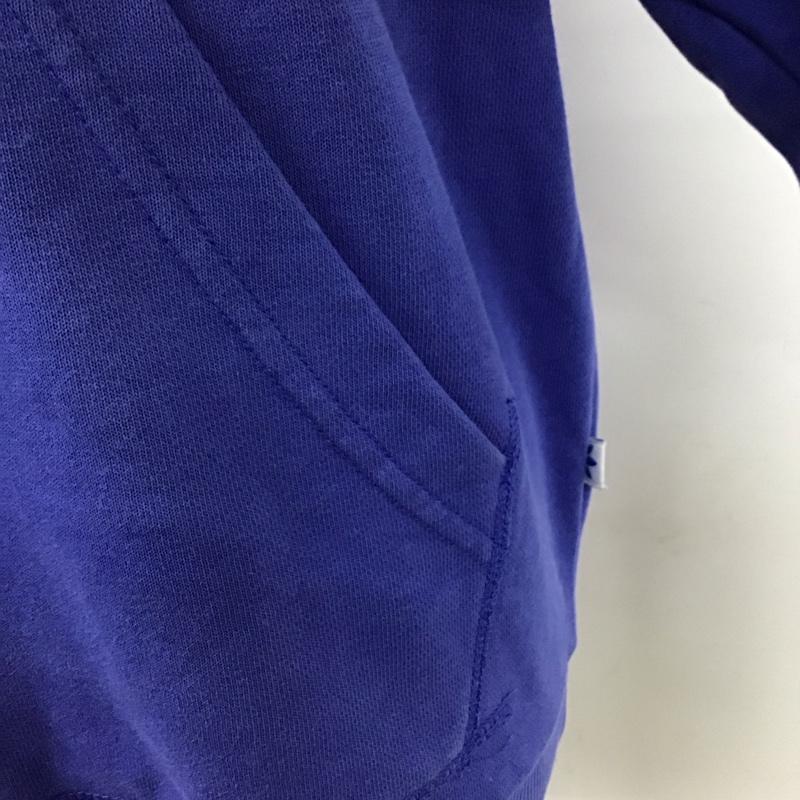 アディダスオリジナルス adidas originals パーカー 長袖 長袖パーカー フード付きパーカー プリントスウェット トレーナー XL ロゴ、文字 白 / ホワイト / X 紫 / パープル / レディース USED 古着 中古 10114335