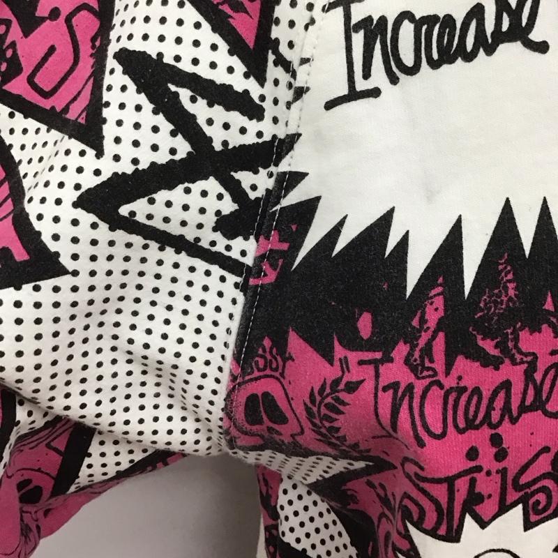 ステューシー STUSSY パーカー 長袖 ジップアップパーカー 長袖パーカー カジュアルジャケット XL プリント マルチカラー / マルチカラー /  メンズ USED 古着 中古 10125550