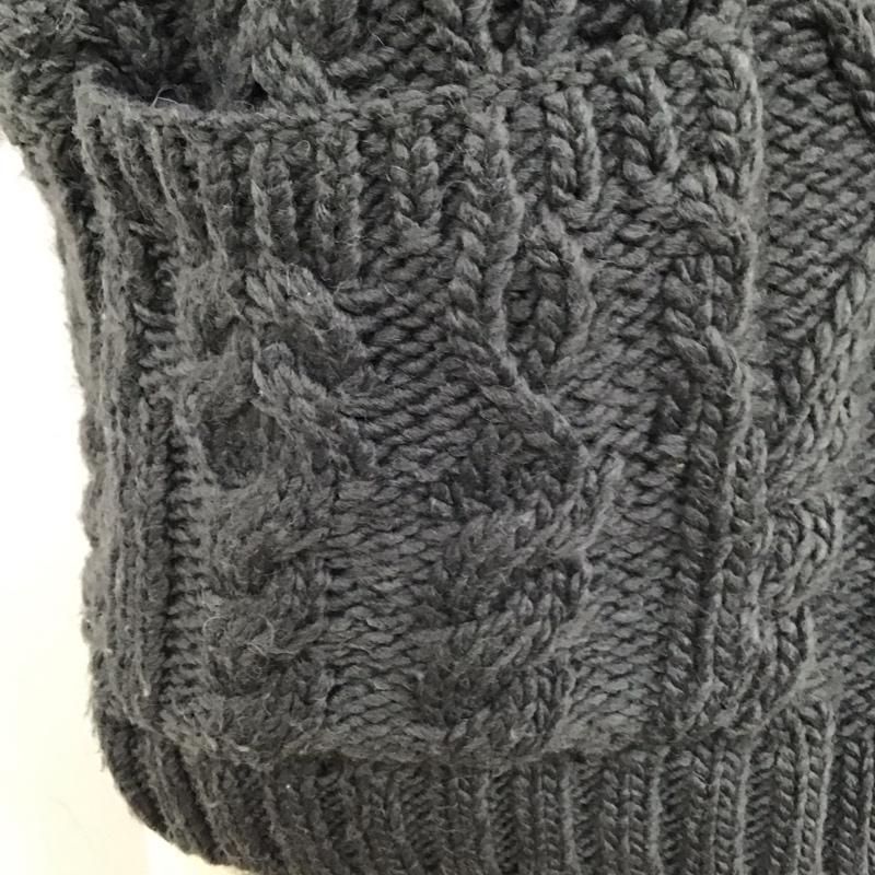 ザラ ZARA ベスト ベスト ニットベスト ノースリーブ プルオーバーニット S 無地 灰 / グレー / レディース USED 古着 中古 10118525