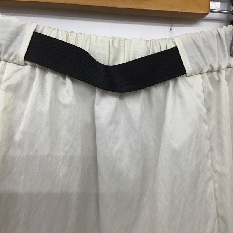 ジーナシス JEANASIS スカート ロングスカート JS050886CF ロングスカート フレアスカート FREE 無地 白 / ホワイト / レディース USED 古着 中古 10135801