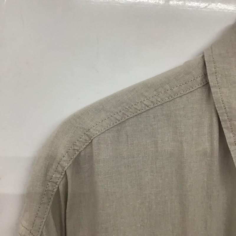 ジーナシス JEANASIS シャツ、ブラウス 長袖 JS063239TS FREE 無地 ベージュ / ベージュ / レディース USED 古着 中古 10139526