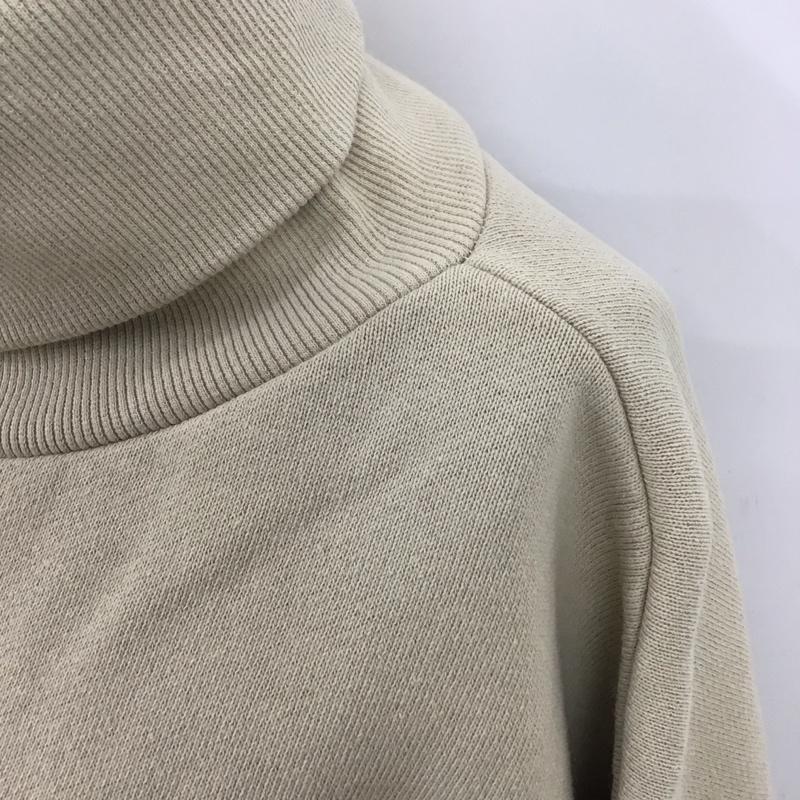 フリークスストア FREAK S STORE トレーナー 長袖 1322248901233 ヘビーウェイトタートルネックスウェット 長袖トレーナー FREE 無地 ベージュ / ベージュ / レディース USED 古着 中古 10121040