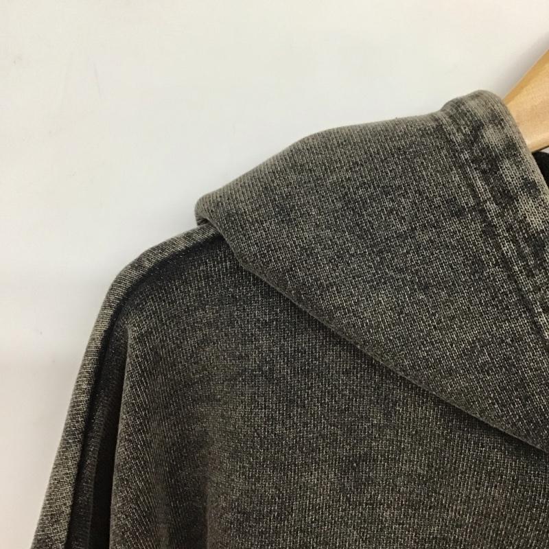 アドラー ADRER パーカー 長袖 ADRpa677 Linestone retro heavy weight parker XS 無地 黒 / ブラック / メンズ USED 古着 中古 10137989