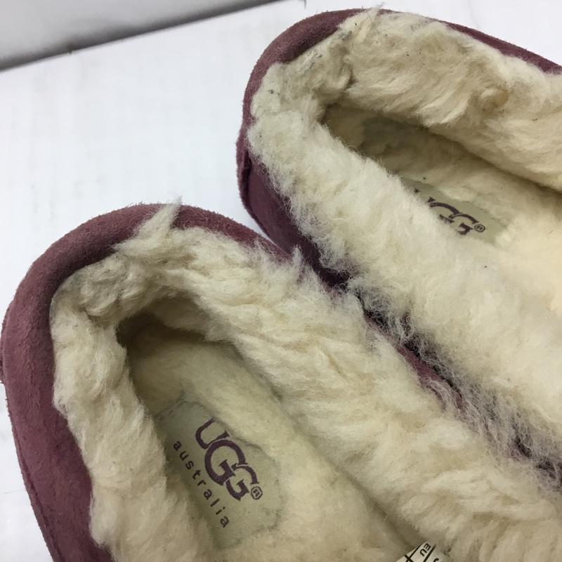 アグ UGG カジュアルシューズ カジュアルシューズ 3312 Ansley アンスレー モカシン 23cm 23.0cm ロゴ、文字 紫 / パープル / レディース USED 古着 中古 10106518
