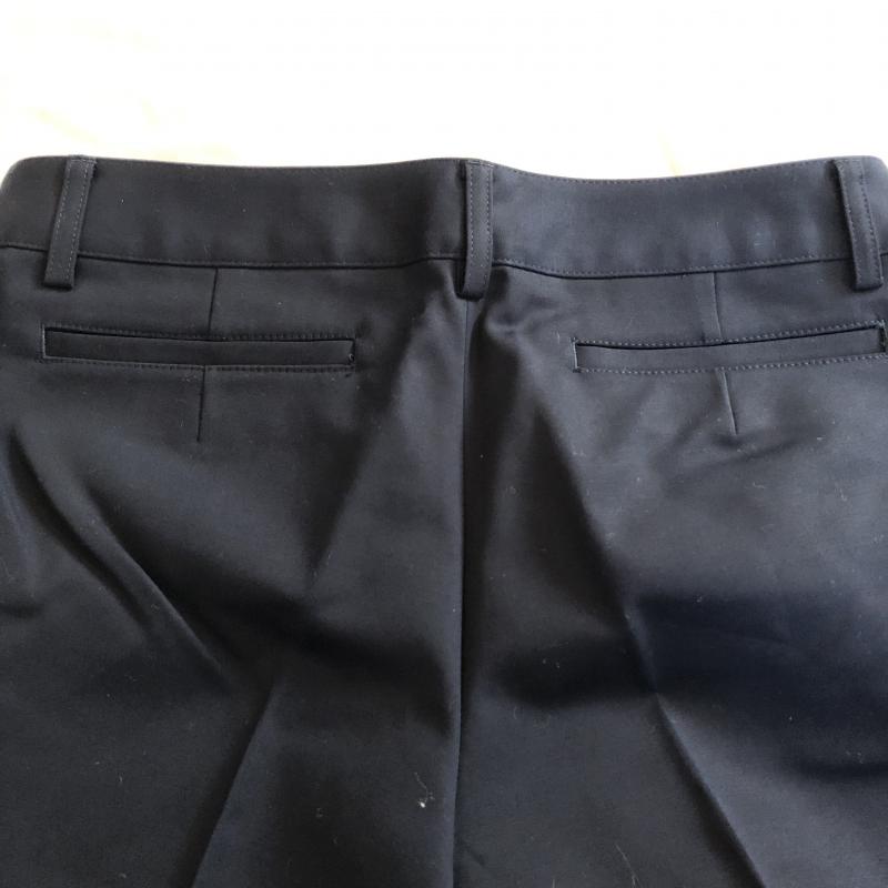 アナイ ANAYI パンツ ショートパンツ ハーフパンツ ロールアップ センタープレス 38 無地 紺 / ネイビー / レディース USED 古着 中古 10029192