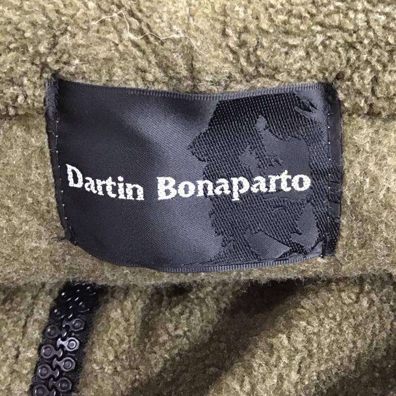 ダルタンボナパルト Dartin Bonaparto パーカー 長袖 長袖フリースパーカー ジップアップパーカー ロゴ、文字 カーキ / カーキ / メンズ USED 古着 中古 10119498