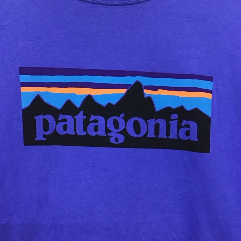 パタゴニア patagonia Tシャツ 半袖 XXL プリント 紫 / パープル / レディース USED 古着 中古 10133732