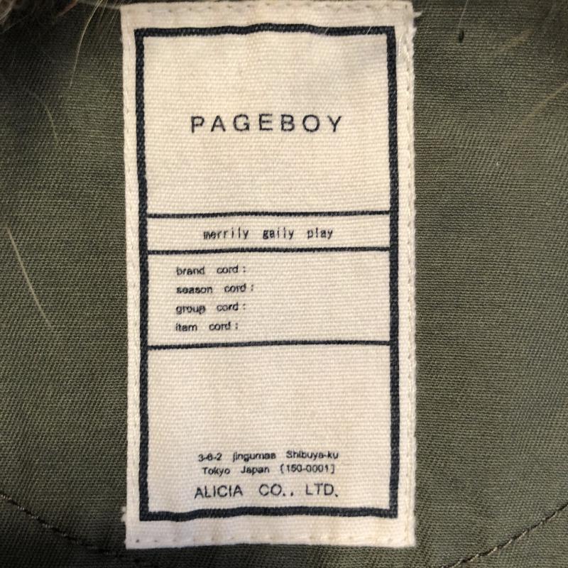 ページボーイ PAGEBOY ジャケット、上着 ジャンパー、ブルゾン M 無地 緑 / グリーン / レディース USED 古着 中古 10013286