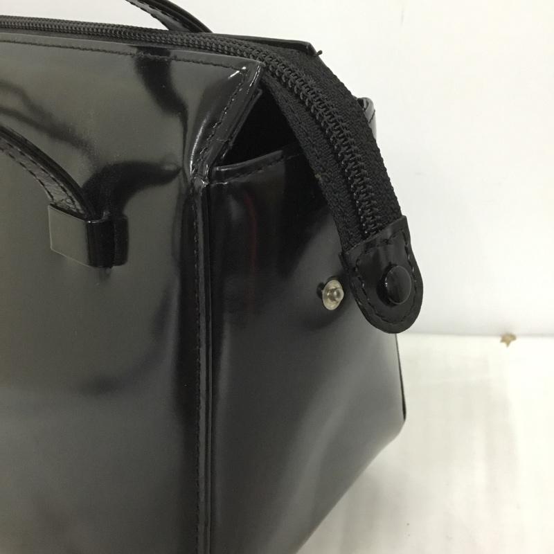 ヴェルサーチ VERSACE トートバッグ トートバッグ ワンポイント 黒 / ブラック / レディース USED 古着 中古 10123653