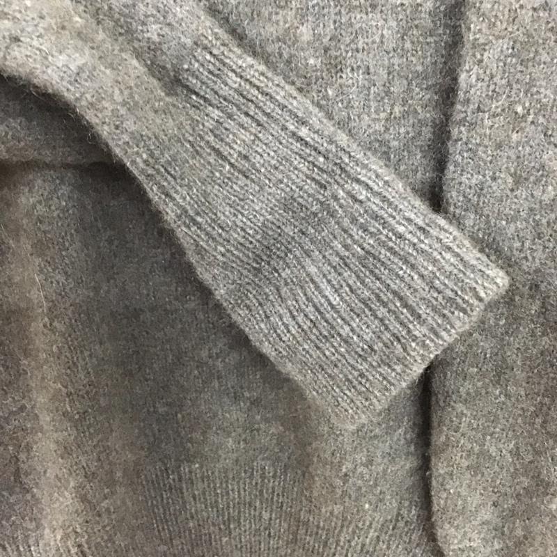 ロペ ROPE ニット、セーター 長袖 38 無地 灰 / グレー / レディース USED 古着 中古 10133419