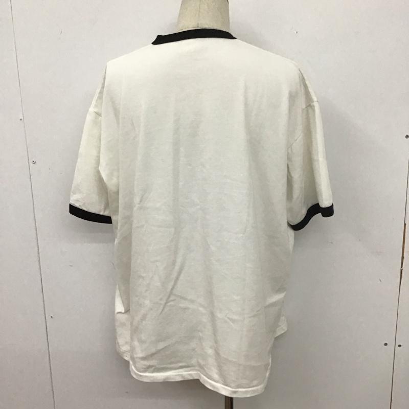 ゴールド GOLD Tシャツ 半袖 GL79105 SUVINCOTTONRINGERTSHIRT 半袖カットソー 東洋エンタープライズ XL 無地 白 / ホワイト /  メンズ USED 古着 中古 10111095