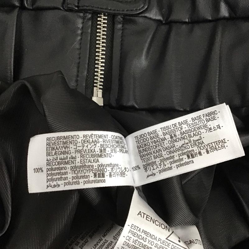 ザラ ZARA ジャケット、上着 ジャンパー、ブルゾン ジップアップジャケット ジャンパー ジャケット カジュアルジャケット アウター M 無地 黒 / ブラック / レディース USED 古着 中古 10123743