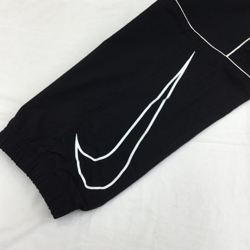 ナイキ NIKE パンツ ワークパンツ、ペインターパンツ NIKE SWOOSH TRACK PANT AJ9773-010 L プリント 黒 / ブラック / メンズ USED 古着 中古 10127628
