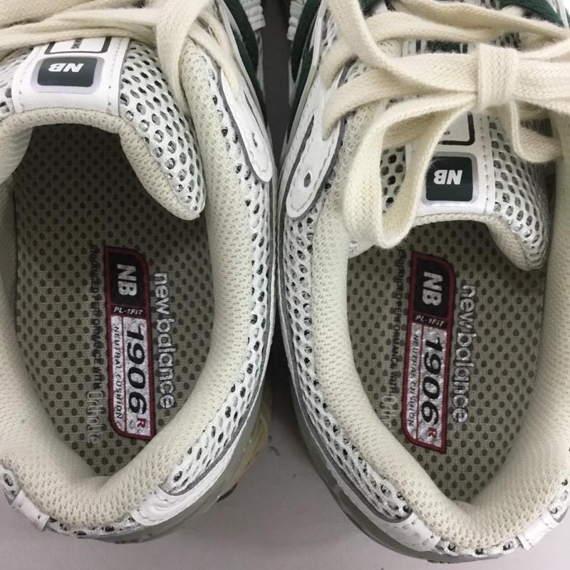 ニューバランス New Balance スニーカー スニーカー M1906 RQ 29cm 箱有 29.0cm ロゴ、文字 白 / ホワイト / X 緑 / グリーン / メンズ USED 古着 中古 10137998