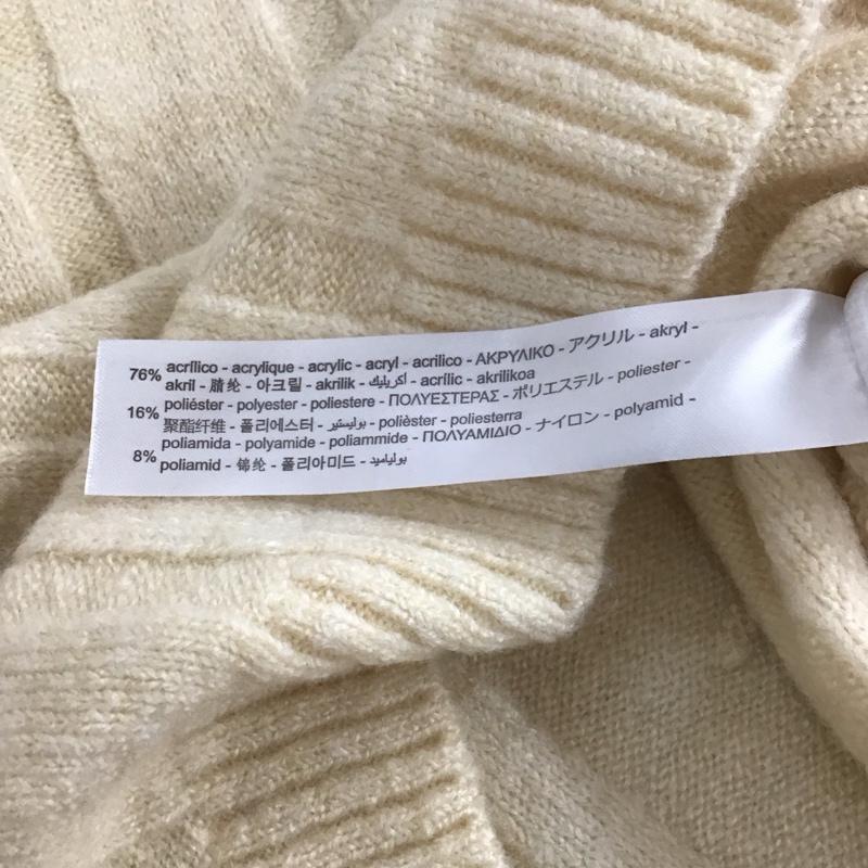 ザラ ZARA ニット、セーター 長袖 S 無地 ベージュ / ベージュ / レディース USED 古着 中古 10139381