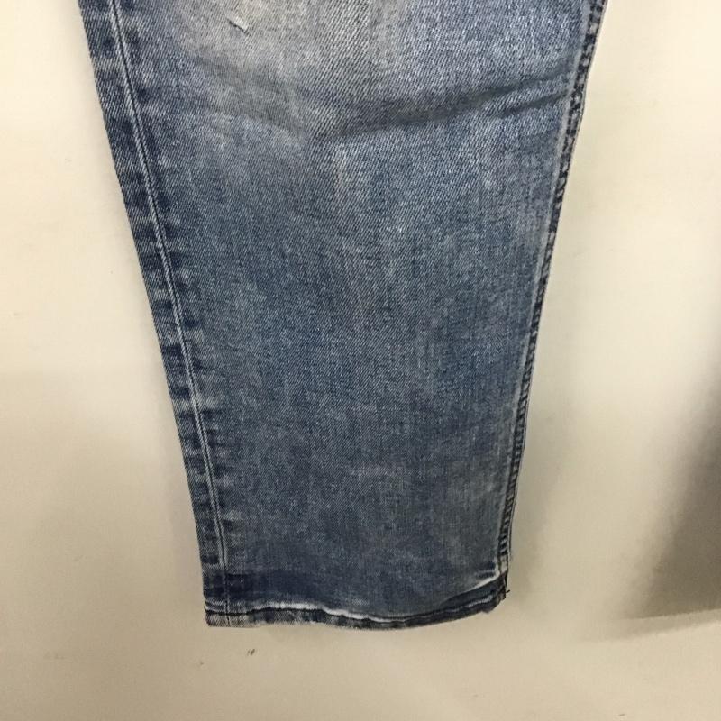 ディーゼル DIESEL パンツ デニム、ジーンズ デニムパンツ スリムパンツ カジュアルパンツ ストレッチパンツ 36 ダメージ加工 インディゴ / インディゴ / メンズ USED 古着 中古 10137110