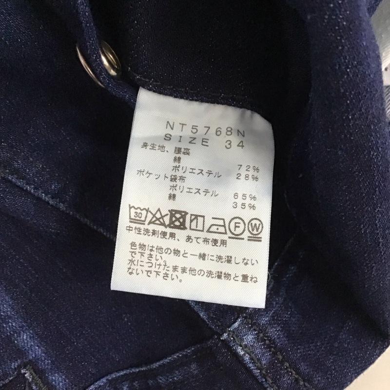 ザ ノースフェイス パープルレーベル THE NORTH FACE PURPLE LABEL パンツ デニム、ジーンズ nt5768n WebbingBeltDenimPants デニムパンツ カジュアルパンツ 34インチ 無地 インディゴ / インディゴ /  メンズ USED 古着 中古 10126292