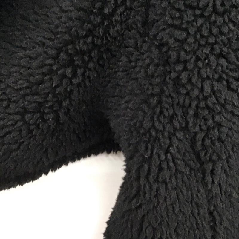 ユニクロ UNIQLO トレーナー 長袖 341-443221 フリースオーバーサイズプルオーバー XL 無地 黒 / ブラック / メンズ USED 古着 中古 10134631