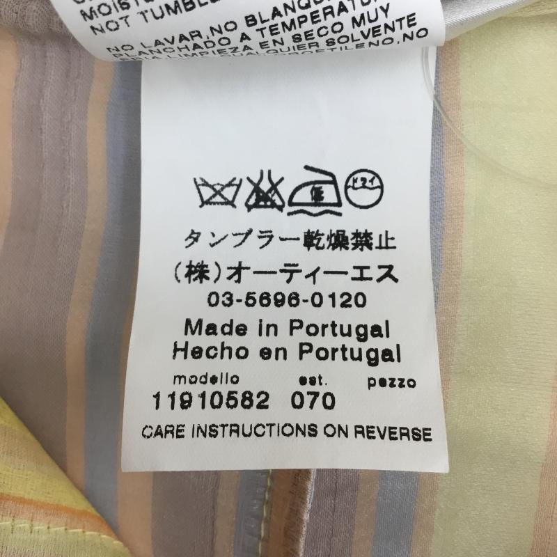 マックスマーラ Max Mara ジャケット、上着 ジャケット、ブレザー 40 総柄 青 / ブルー / X 黄 / イエロー / レディース USED 古着 中古 10128102
