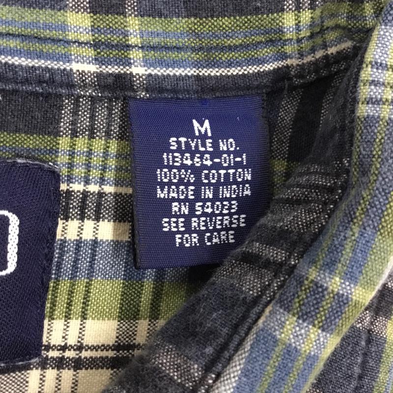 ギャップ GAP シャツ、ブラウス 半袖 半袖シャツ カラーシャツ 半袖カットソー チェックシャツ 90s M チェック マルチカラー / マルチカラー / メンズ USED 古着 中古 10106409
