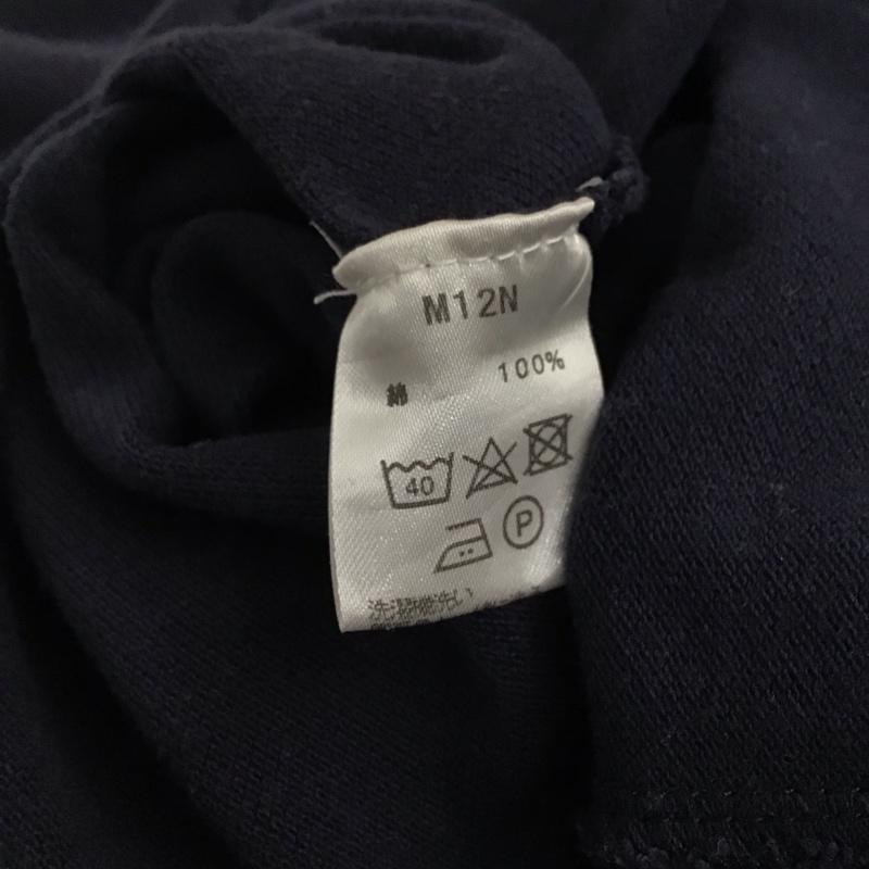 フレッドペリー FRED PERRY ポロシャツ 半袖 半袖ポロシャツ 半袖カットソー カラーシャツ 42 ロゴ、文字 紺 / ネイビー / メンズ USED 古着 中古 10132576