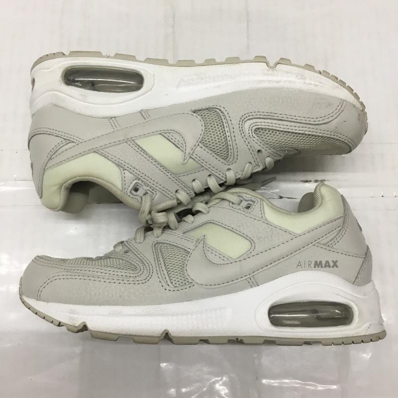 ナイキ NIKE スニーカー スニーカー 397690-018 W Air Max Command 23cm 23.0cm ロゴ、文字 灰 / グレー / X 白 / ホワイト / レディース USED 古着 中古 10119564