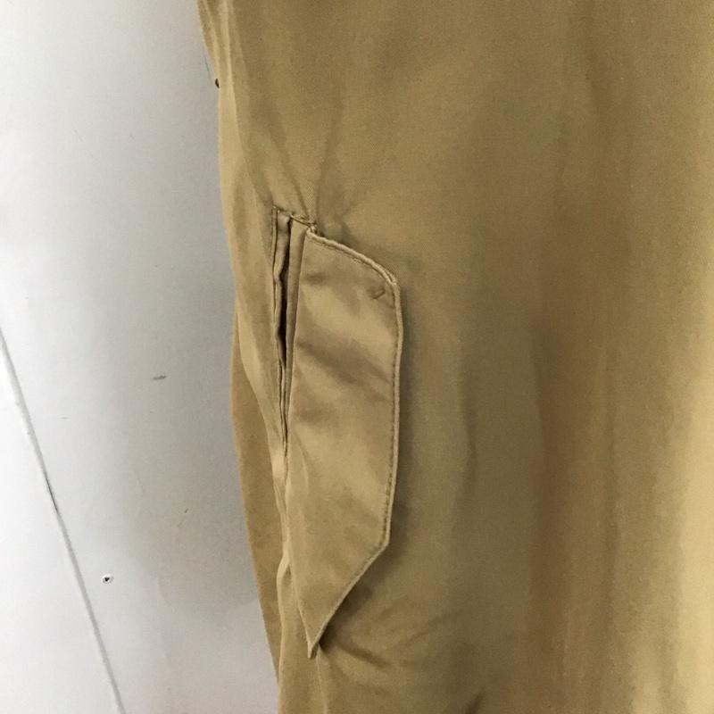 ザラ ZARA コート トレンチコート M 無地 ベージュ / ベージュ / レディース USED 古着 中古 10122544