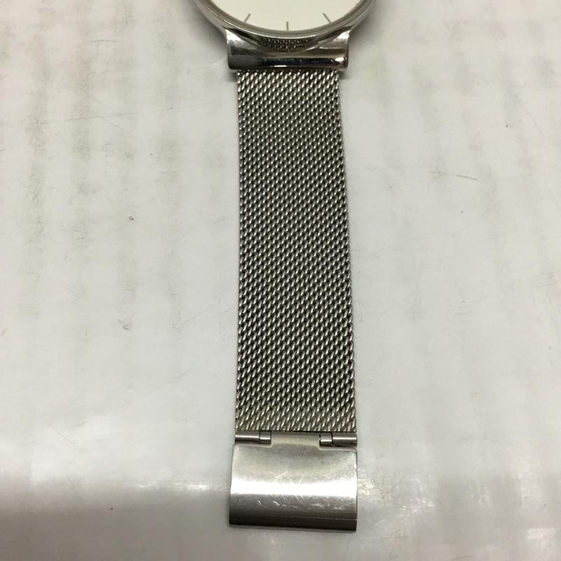 スカーゲン SKAGEN 腕時計 アナログ(クォーツ式) SKAGEN6290 箱有 ロゴ、文字 銀 / シルバー / メンズ USED 古着 中古 10117152