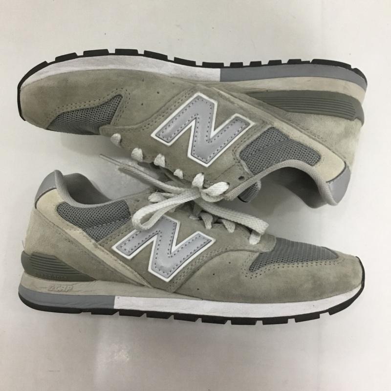 ニューバランス New Balance スニーカー スニーカー CM996GR2 22.5cm 22.5cm ロゴ、文字 灰 / グレー / レディース USED 古着 中古 10126578