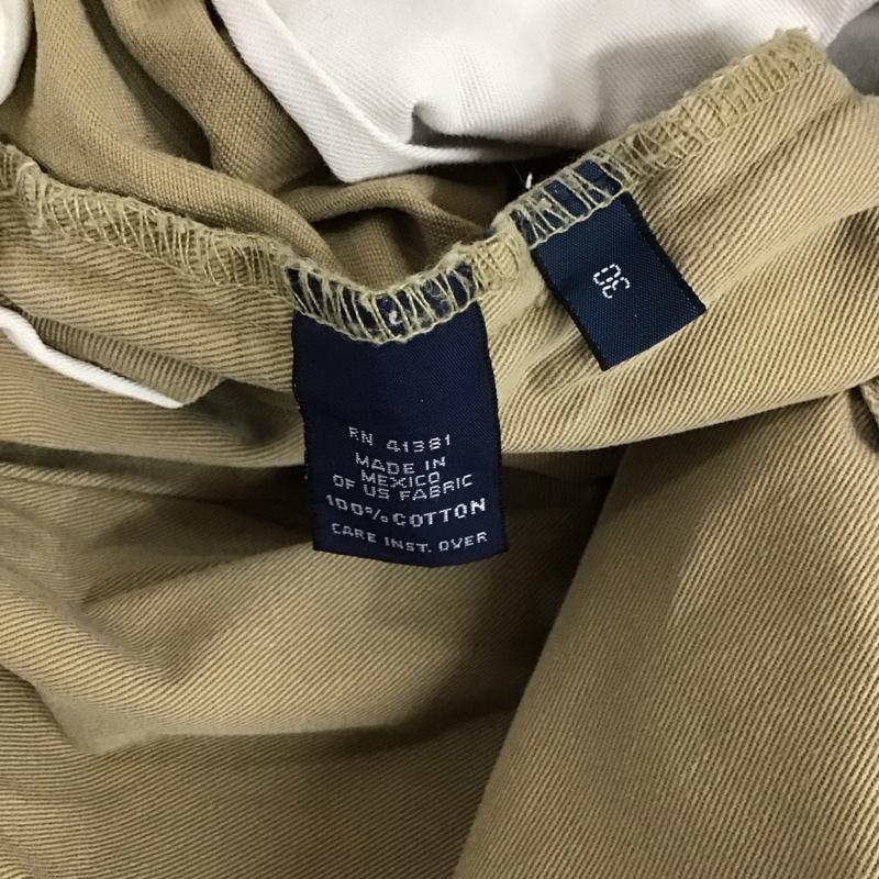 ポロバイラルフローレン Polo by RALPH LAUREN パンツ ショートパンツ コットン チノ 30 30 無地 ベージュ / ベージュ / メンズ USED 古着 中古 10112129