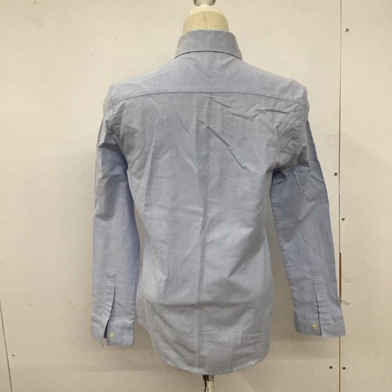 バーバリーロンドン Burberry London シャツ、ブラウス 長袖 長袖シャツ 無地シャツ カラーシャツ L ロゴ、文字 水色 / ライトブルー / レディース USED 古着 中古 10125190