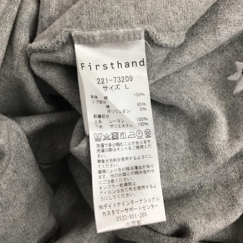 古着 USED Tシャツ 半袖 半袖カットソー プリントTシャツ クルーネックカットソー NICKGEAR L ロゴ、文字 灰 / グレー / メンズ USED 古着 中古 10124697