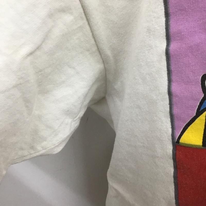 古着 USED Tシャツ 半袖 theflintstones 1991年 コピーライト 半袖カットソー プリントTシャツ 古着 ヴィンテージ L キャラクター 白 / ホワイト / メンズ USED 古着 中古 10107006