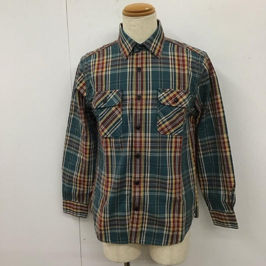 エディーバウアー Eddie Bauer シャツ、ブラウス 長袖 長袖シャツ カラーシャツ ポケットシャツ 長袖カットソー チェックシャツ S チェック マルチカラー / マルチカラー /  メンズ USED 古着 中古 10112786