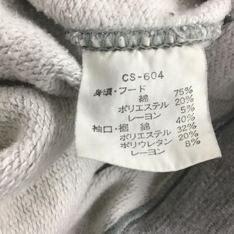 チャンピオン Champion パーカー 長袖 長袖パーカー プルオーバーパーカー スウェット L プリント 灰 / グレー / メンズ USED 古着 中古 10138214