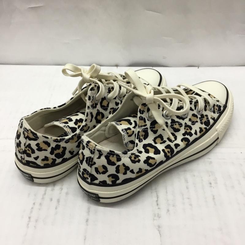 コンバース CONVERSE スニーカー スニーカー 1SC231 1911 ローカット 23cm ヒョウ柄 レオパード 23.0cm ロゴ、文字 マルチカラー / マルチカラー / レディース USED 古着 中古 10106637