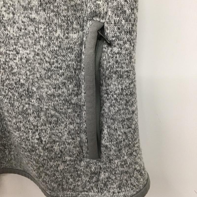 パタゴニア patagonia ベスト ベスト M 無地 灰 / グレー / レディース USED 古着 中古 10128284