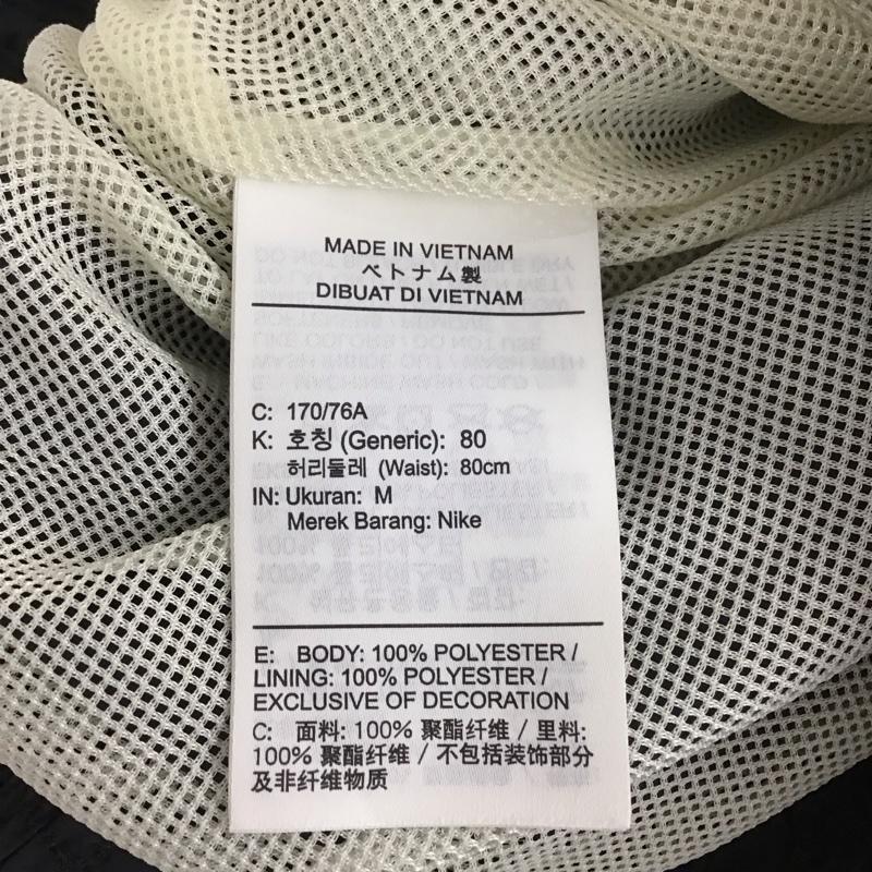 ナイキ NIKE パンツ ショートパンツ fb7870-010 ASMNKSWOOSHWVNSHORT ショートパンツ ハーフパンツ M ロゴ、文字 黒 / ブラック / メンズ USED 古着 中古 10111492