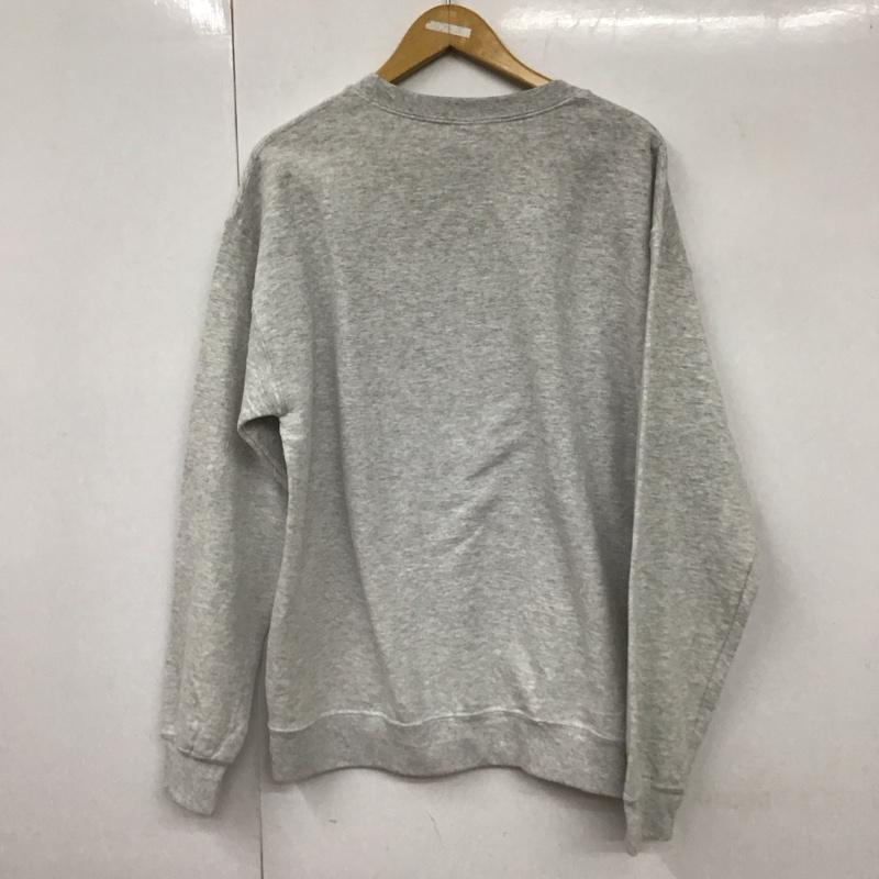 ギルダン GILDAN トレーナー 長袖 M プリント 灰 / グレー / メンズ USED 古着 中古 10130161