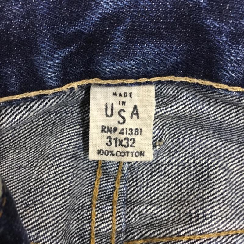 ラルフローレン RALPHLAUREN パンツ デニム、ジーンズ デニムパンツ ストレートパンツ ワイドパンツ カジュアルパンツ 31インチ 無地 インディゴ / インディゴ / メンズ USED 古着 中古 10111935