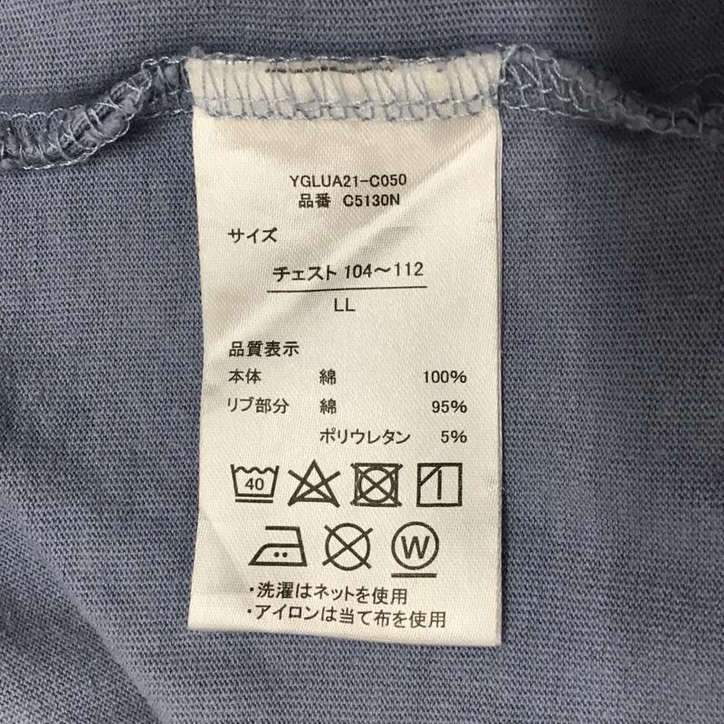 カンゴール KANGOL Tシャツ 半袖 YGLUA21-C050 オーバーサイズ LL ロゴ、文字 水色 / ライトブルー / メンズ USED 古着 中古 10117051