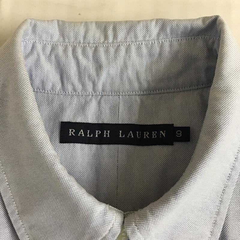 ラルフローレン RALPHLAUREN シャツ、ブラウス 半袖 9 ワンポイント 水色 / ライトブルー / レディース USED 古着 中古 10116500