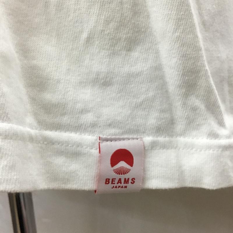 ビームス BEAMS Tシャツ 半袖 58-04-0145-267 BEAMSSOCCERJリーグ 30th Tシャツ 半袖カットソー プリントTシャツ XL プリント 白 / ホワイト / メンズ USED 古着 中古 10108284