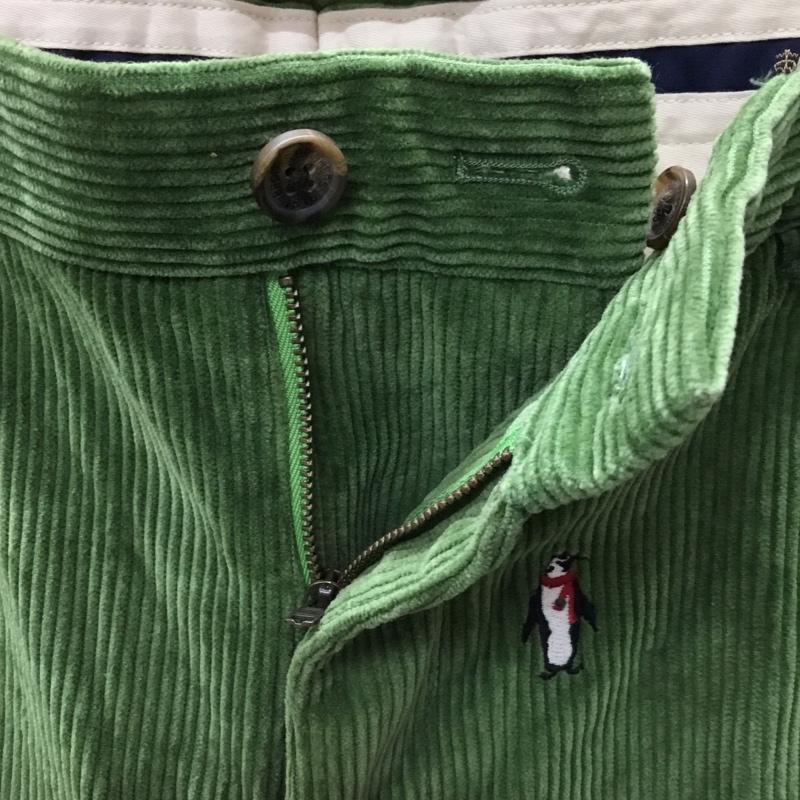 ブルックスブラザーズ BROOKS BROTHERS ボトムス ボトムス コーデュロイパンツ ペンギン 32インチ 無地 緑 / グリーン / メンズ USED 古着 中古 10111449